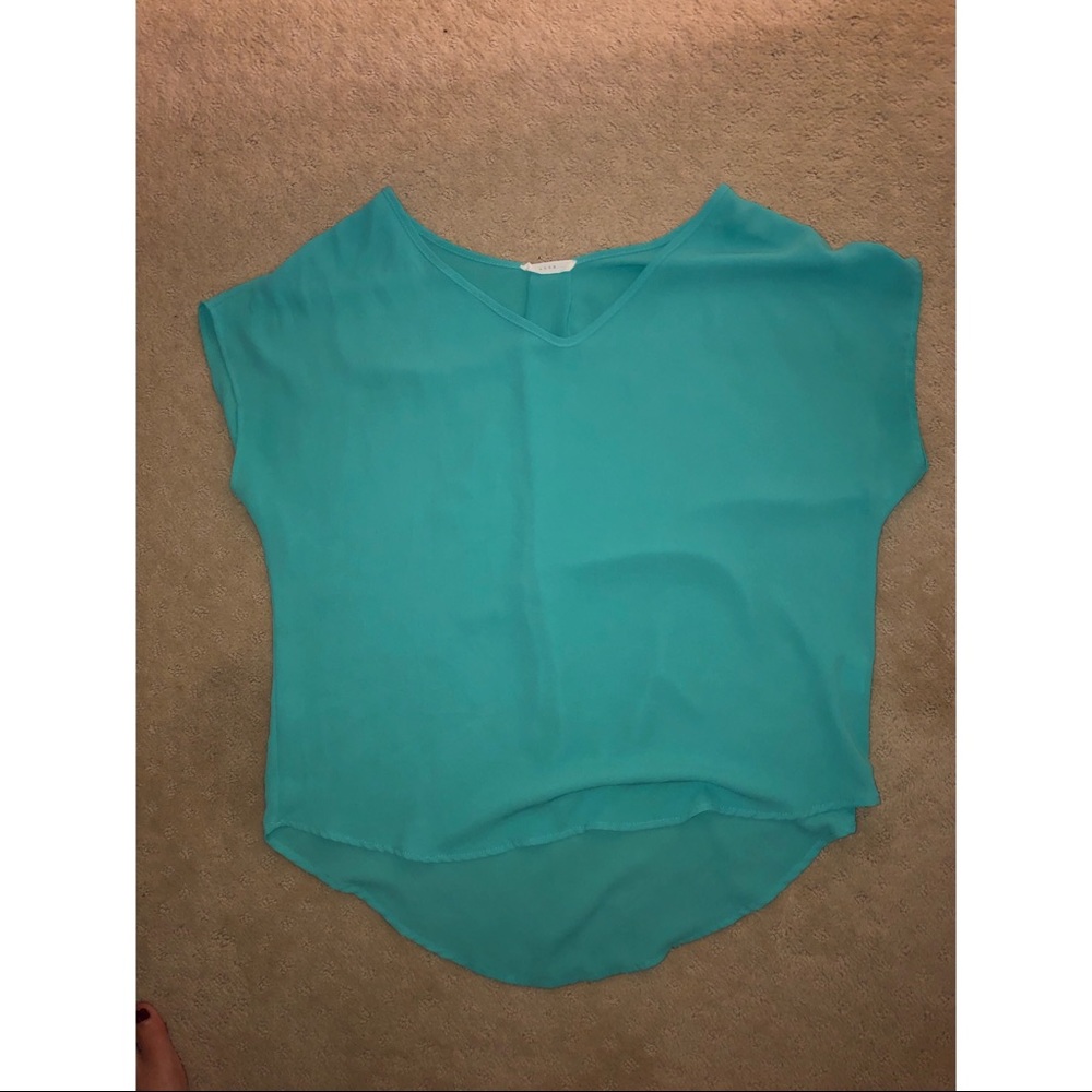 Teal Blouse